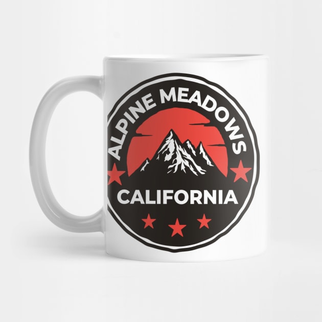 Alpine Meadows Ski Snowboard Mountain California Yosemite - Travel by Famgift